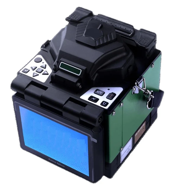 FTTH Optical Fiber Fusion Splicer S08 Made in China Fiber Splicing Machine