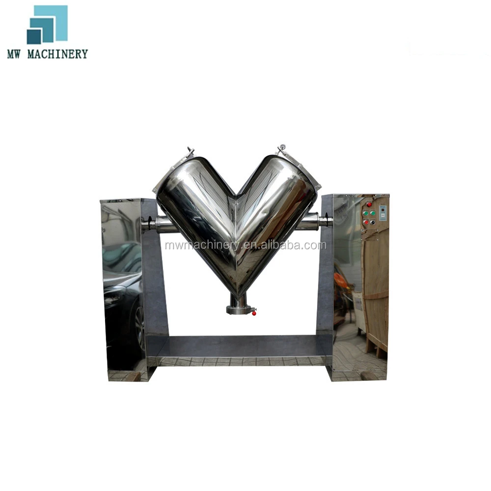 V-100 V Shape Coal Dust Powder Mixer For Sale With Low Price