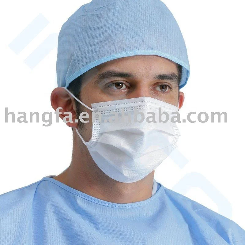 3 Ply Non Woven Disposable Face Masks 50Pcs Earloop Facemask Nose Blue Masker 3 Ply Disposable Face Mask Green White Mask