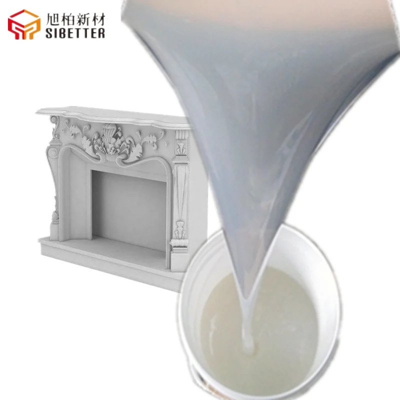 Sibetter rtv2 liquid silicone rubber for GFRC / GRG / concrete mold making Russia market