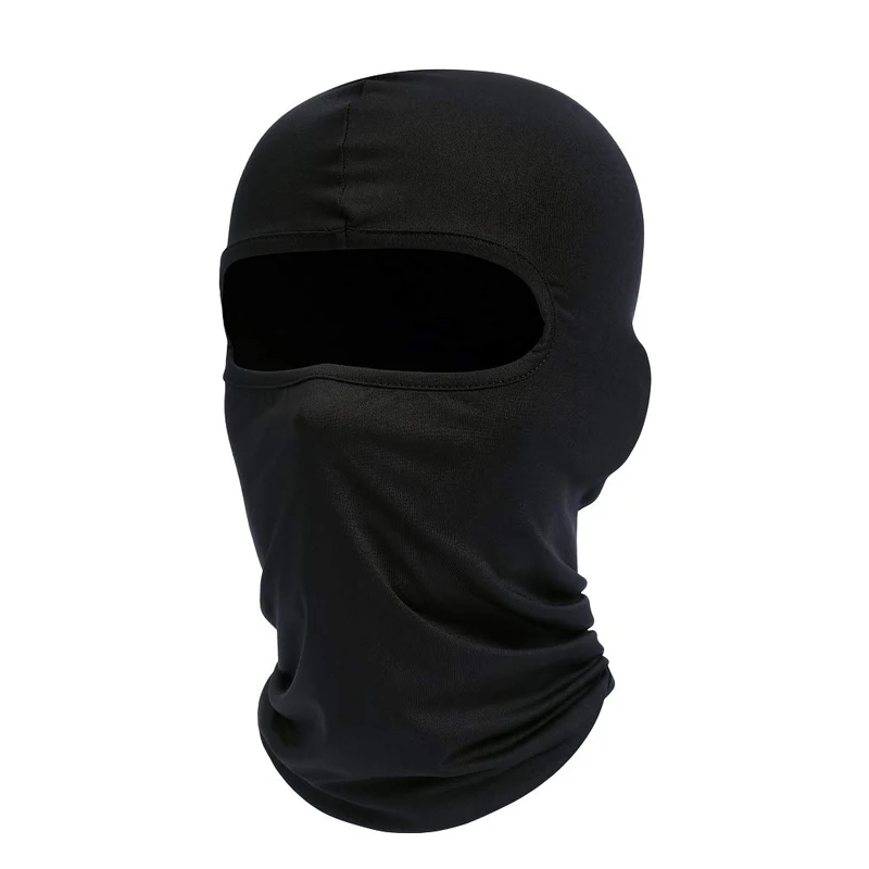 Зимний уличный ветрозащитный теплый чехол для лица женщин мужчин шелковая Лыжная маска с принтом на заказ с одним отверстием для шеи Балаклава Лыжная маска