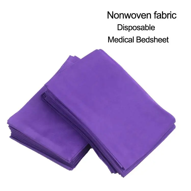 Disposable PP Nonwoven Fabric Bed Cover Table Massage Disposable Bed Sheets For Hospital