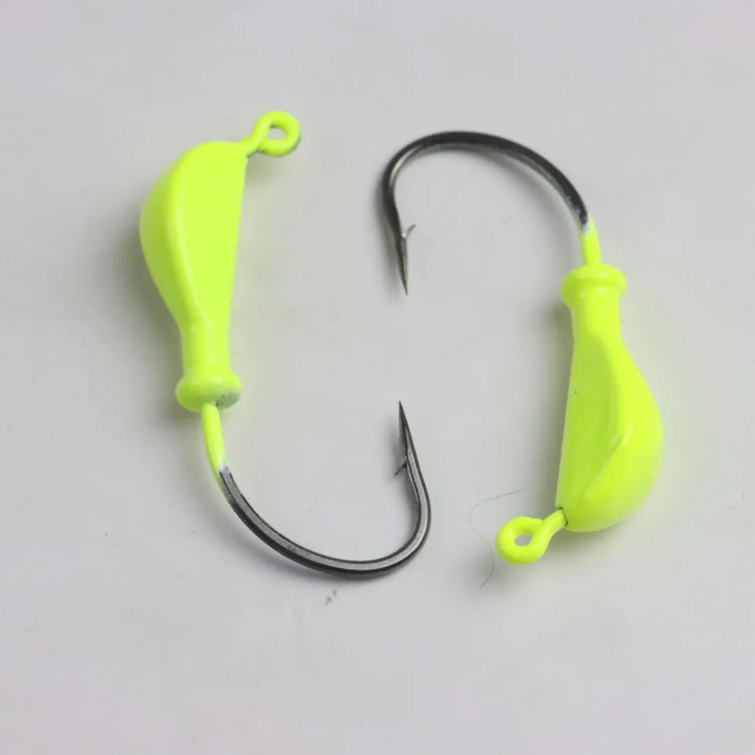 Banana Jig Heads 1/2oz 1/4oz 3/8oz 1/8oz Size Light Tackle Jighead  Hot Pink 2/0 High - Fishing Bait for Salt Or Freshwater