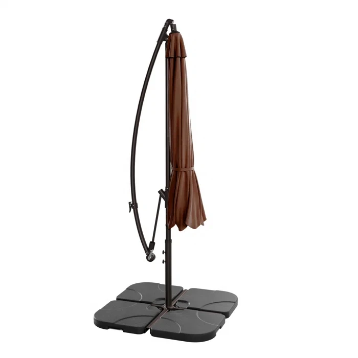 Luxury 3*3m waterproof windproof outdoor umbrella 10FT parasol for garden