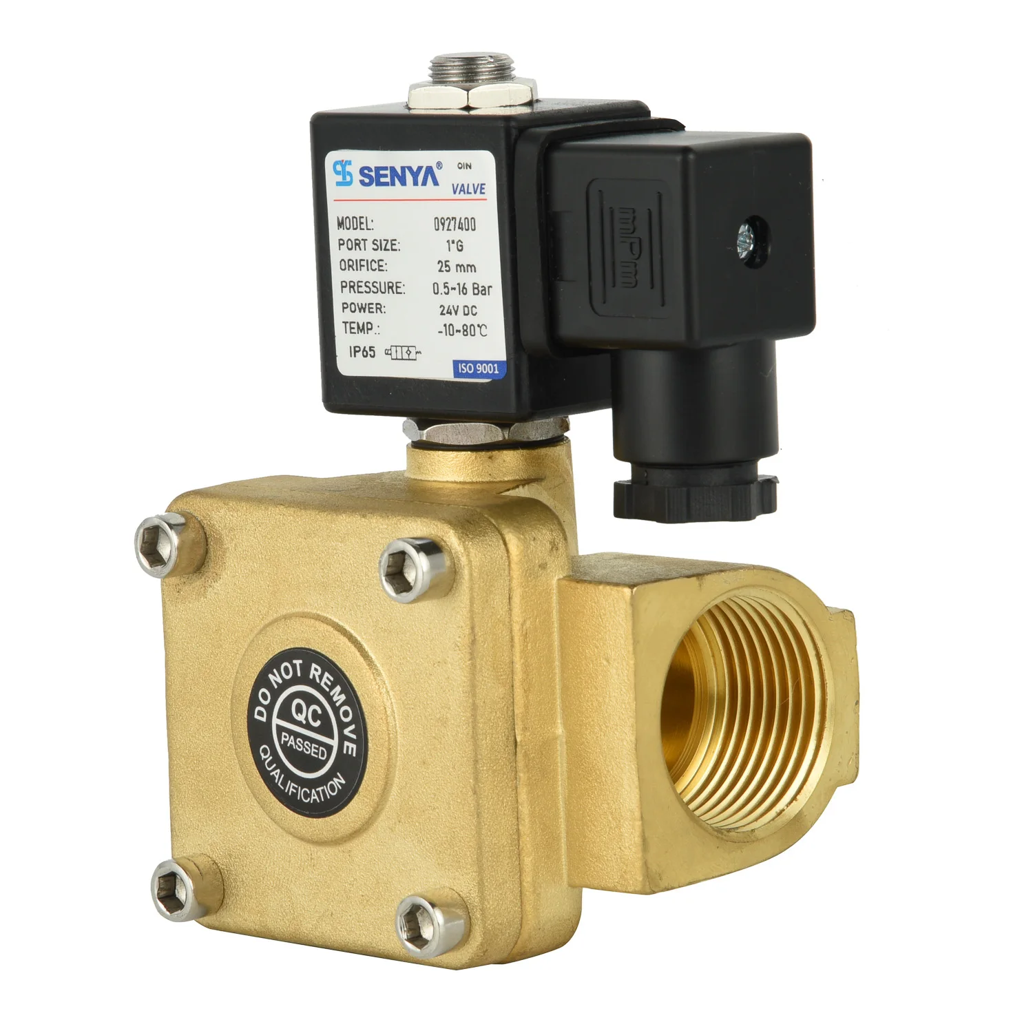 0927 0955 Series Diaphragm Pilot Operated Solenoid Valve High Pressure Solenoid Valve 24V Electric Water Solenoid Valve