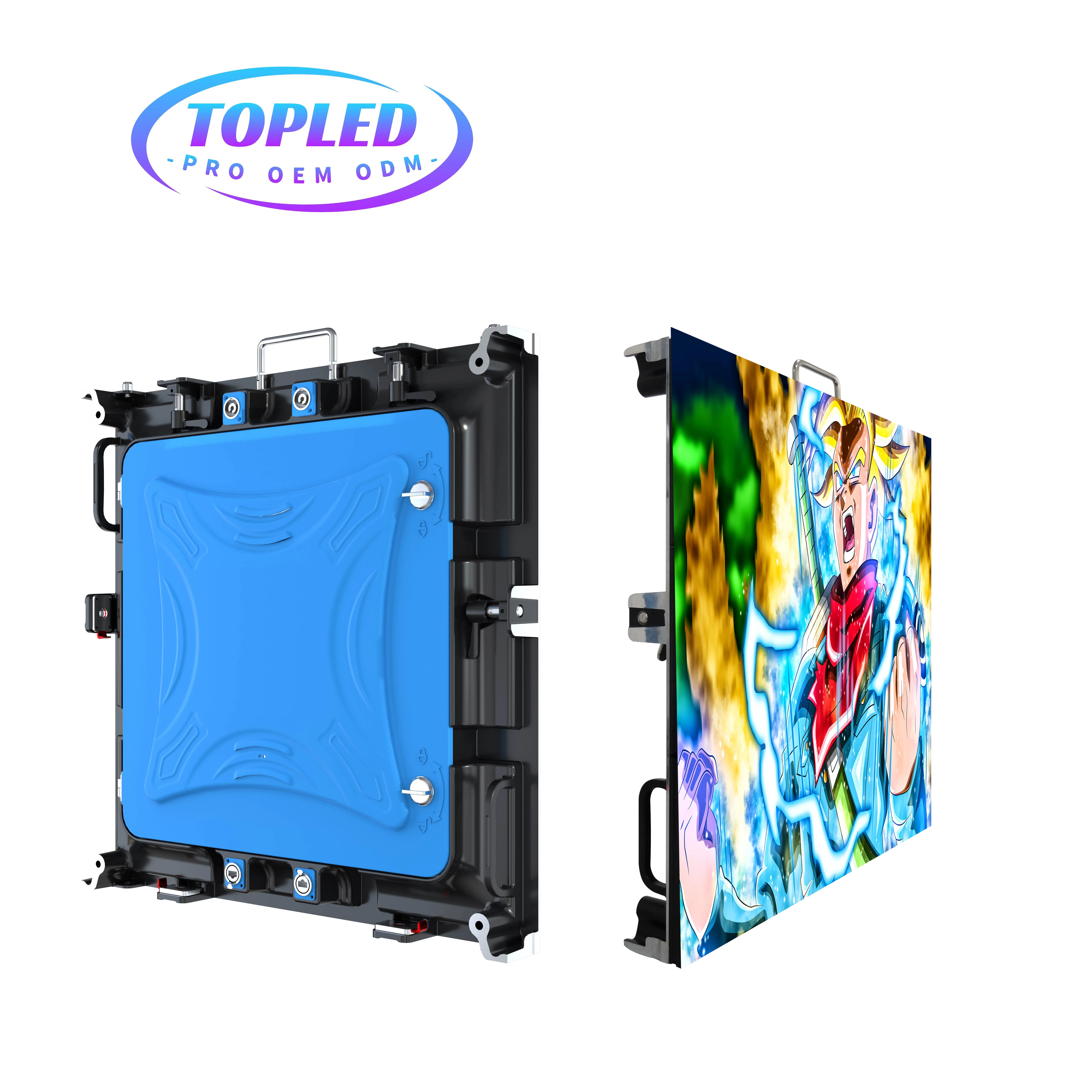 TOPLED Custom p2 p3 p3.91 p4 p5 p6 p10 3d реклама Водонепроницаемая наружная цена большой hd tv модуль панель светодиодный экран