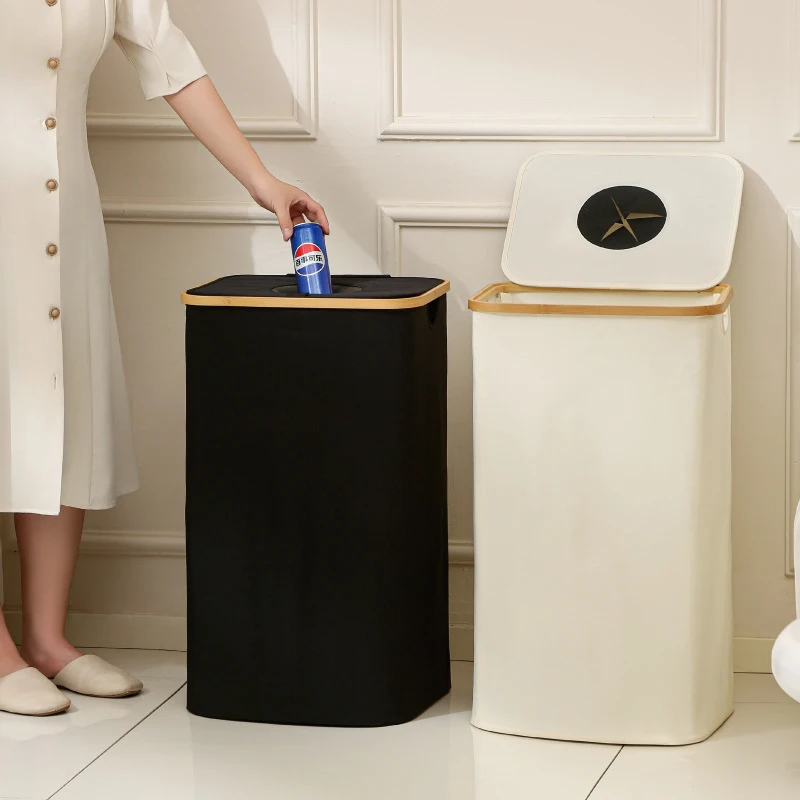 26 Gallon Recycle Bins Recyclable Waste Trash Sorting Organizer Bottle Recycling Bin 100L