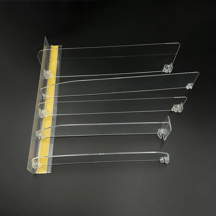 Supermarket Retail Shelf Partition Grocery Store Shelf Display Divider