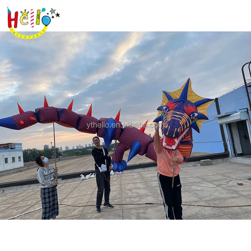 Custom Huge outdoor parade dragon dance inflatable puppet