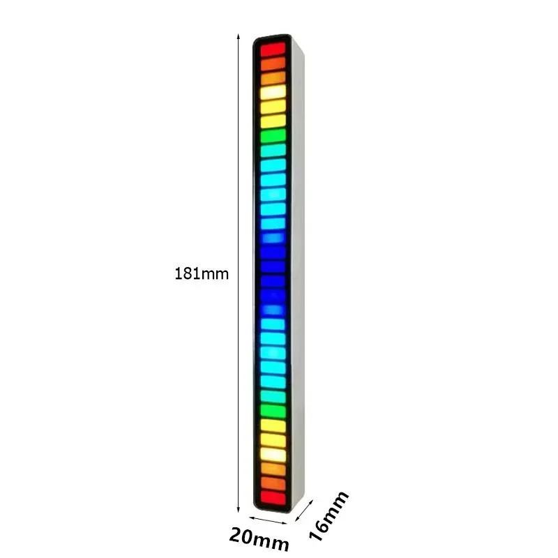 Voice Activated RGB Rhythm Lights Color Music Atmosphere Lights LED Control Lights