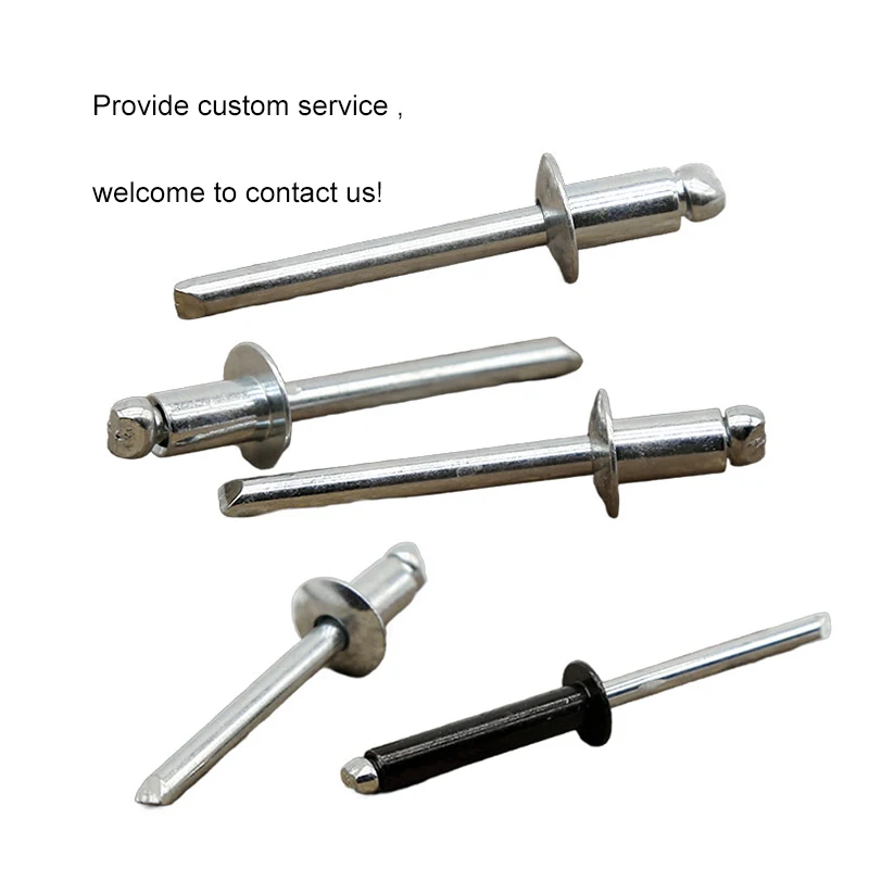 Pull Rivet Iron Fastener Customized 10mm 16mm 20mm 25mm 2mm 12mm Screw Nut Pull Rivet