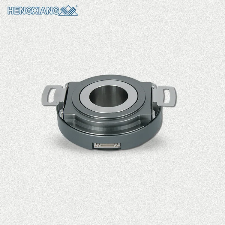 Gray code single-turn 25mm hollow shaft elevator encoder 22 Bits KM55 True angular position absolute encoder