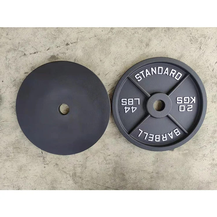 Hot Sales High Quality Iron Cast Weight Plates Weight Plates Iron Bull Wholesale Cast Iron bumper weight plates