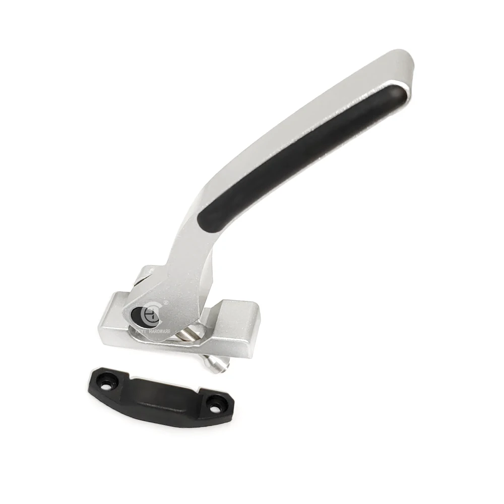 Zinc Alloy Manija de ventana Casement Single Point Aluminium Door Window Lock Handle for pvc Aluminum Widow