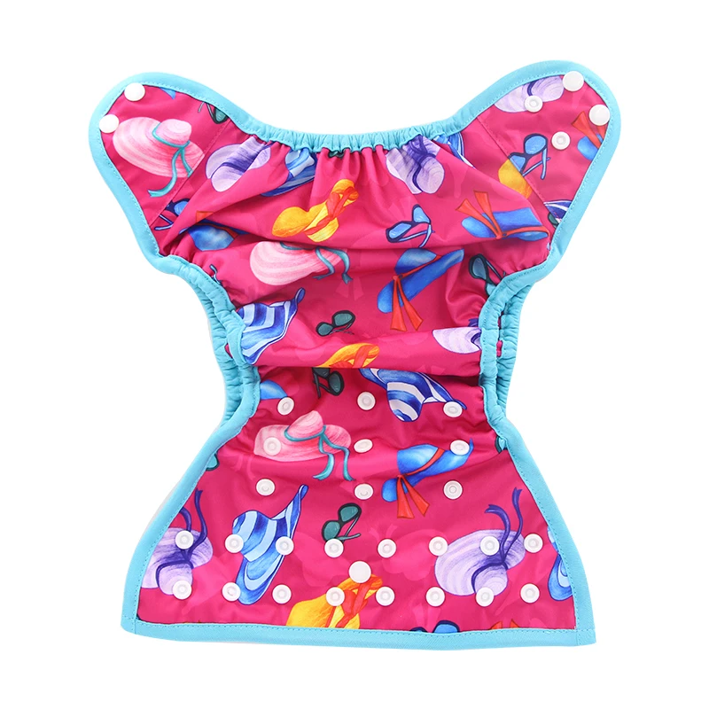 Ohbabyka Colorful Modern Cloth Nappies one size adjustable Reusable wholesale diaper covers