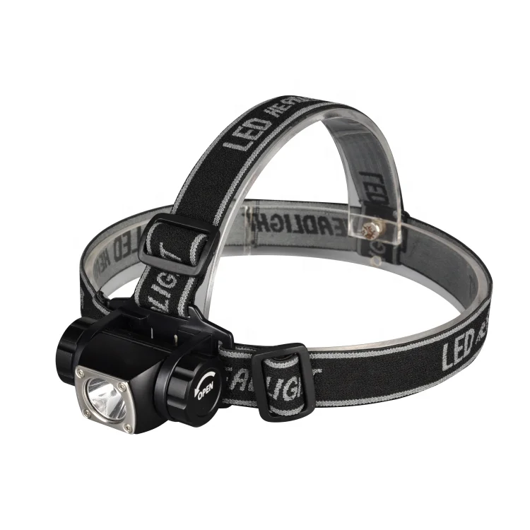 Outdoor industrial lampe frontale electric LED headlight, headlamp, head self-defense torch