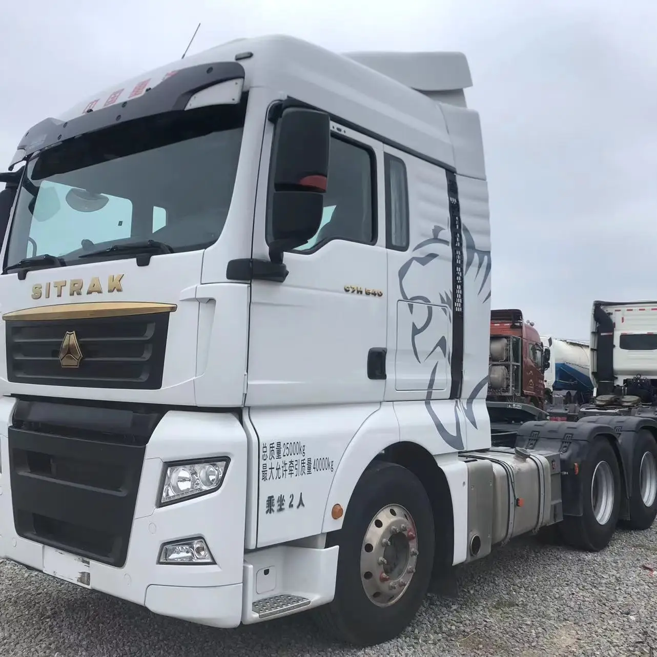 Распродажа со скидкой по очень низким ценам 360 градусов Задняя камера Sitrak G7 C7H 440HP 480HP заводская цена для Узбекистана