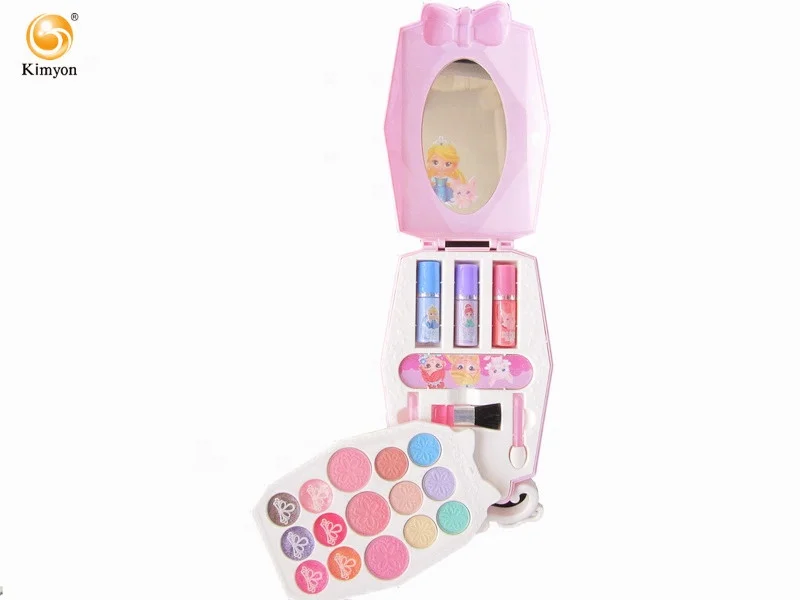 
Amazon hot saleMakeup Kit for Girls, Washable Kids Play Makeup Set Pretend Makeup for Girls Real Makeup Play Kids Cosmetics Set 
