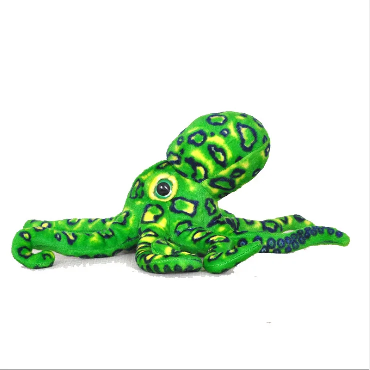 Factory direct sales of leopard octopus squid ocean plush toys personalized decoration gifts doll doll pillow gifts