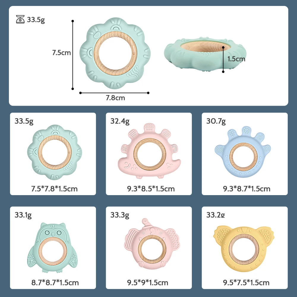 Fast Shipping Reasonable Price New Innovations Good Baby Teether Toy Silicone Baby Pacifier Clip
