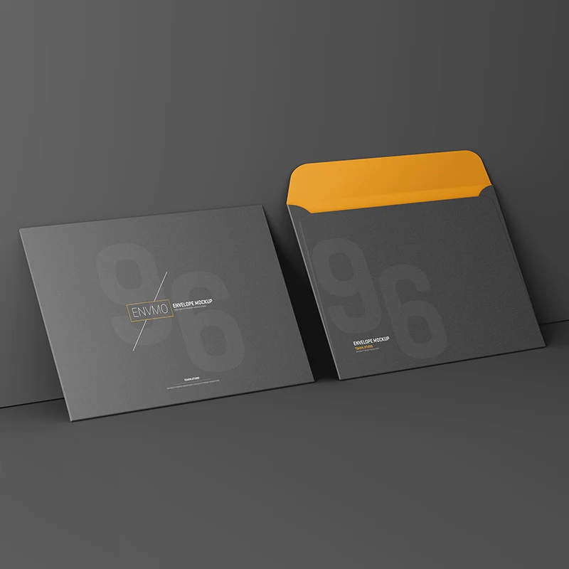 Luxury Envelope Customization  Full Color Both Side Paper Envelope Gift Card  Envelope