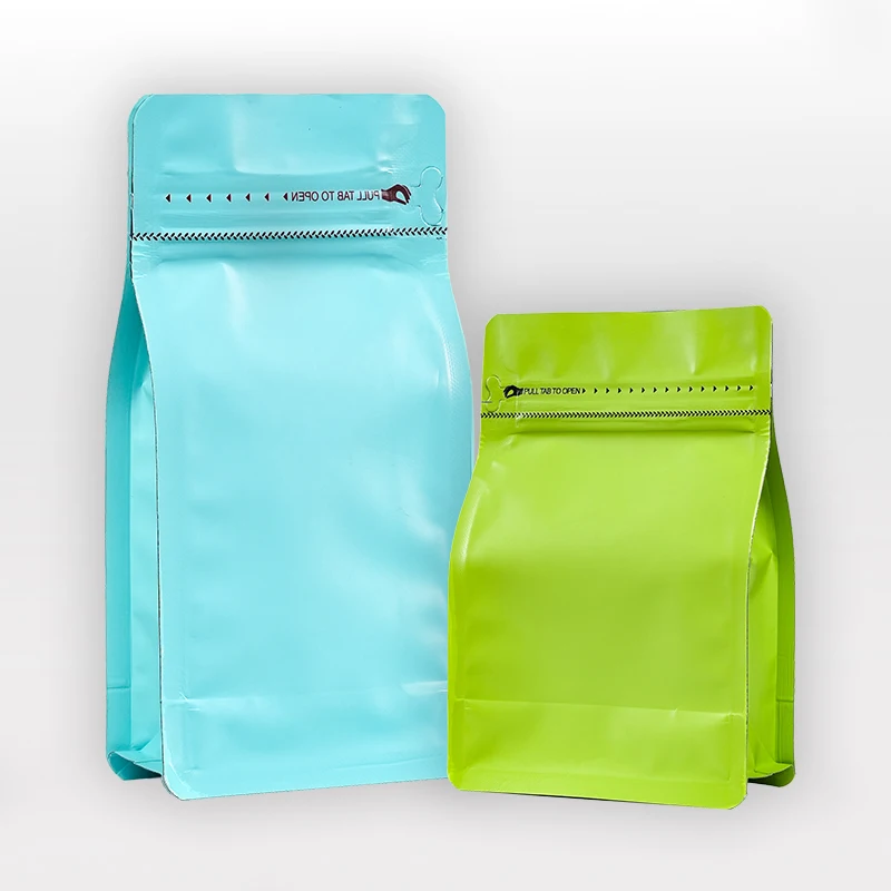 Compostable Distribution 5lb Coffee Bags Coffee Beans Packaging Bag Coffee Bag with Valve 500g