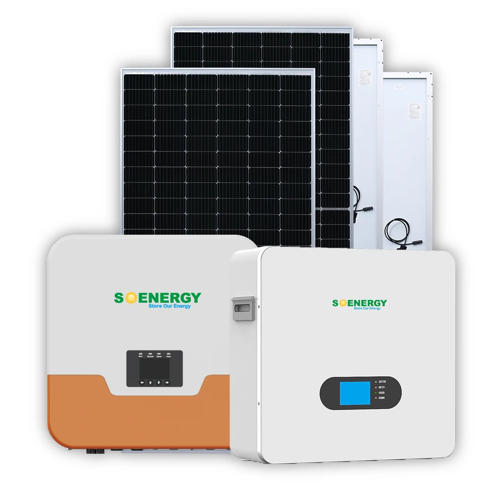 SOENERGY on Grid Solar Energy Solution Solar Panel Power Station 5 Kw Solar Energy Storage System Industry