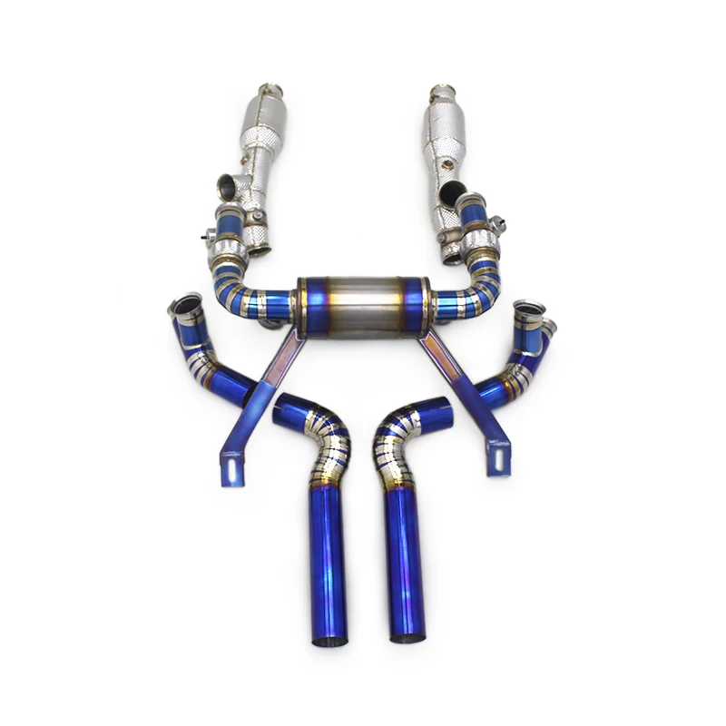Tuning Catback Exhaust For Lamborghini Murcielago LP620/LP640/LP670 V12 6.2 2006-2016 Titanium Exhaust Muffler Escape system