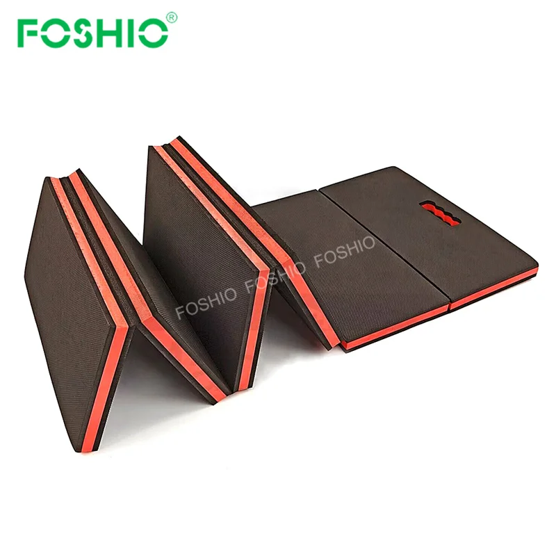 Foshio Design Kneel Down Outdoor Foldable Padded Eva Foam Mechanics Mat For Car Work Shop