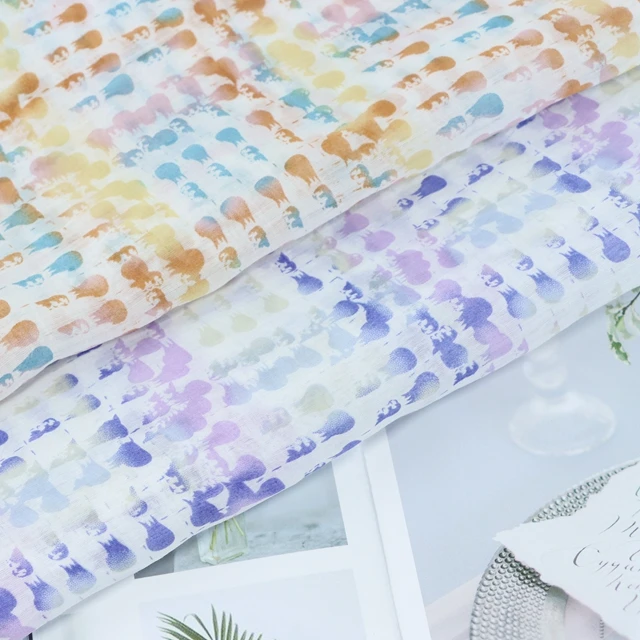 Customized Design flowers african print woven lyocell fabric for garment