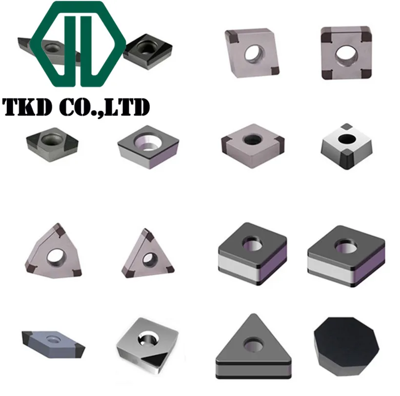 Long Life Cubic Boron Nitride Solid CBN Insert PCBN Turning Tool grooving inserts Tools China