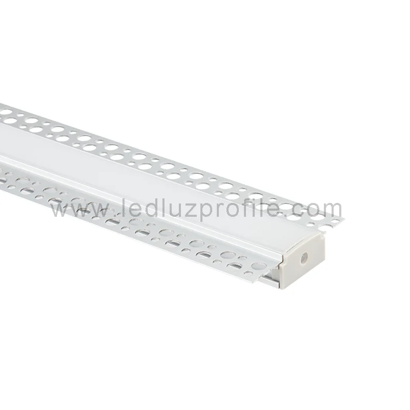 For Led Light Extrusion Housing Channel With PC PMMA Cover Endcaps Clip Led Strip Aluminum Profile