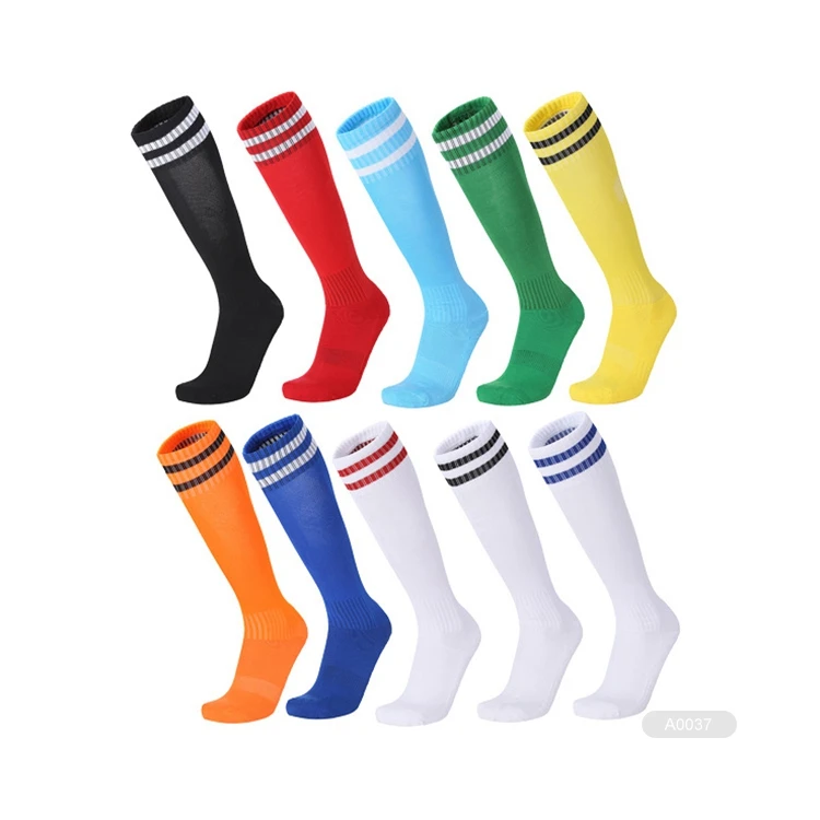 RJ-A0180 manufacturer football socks men custom logo soccer socks