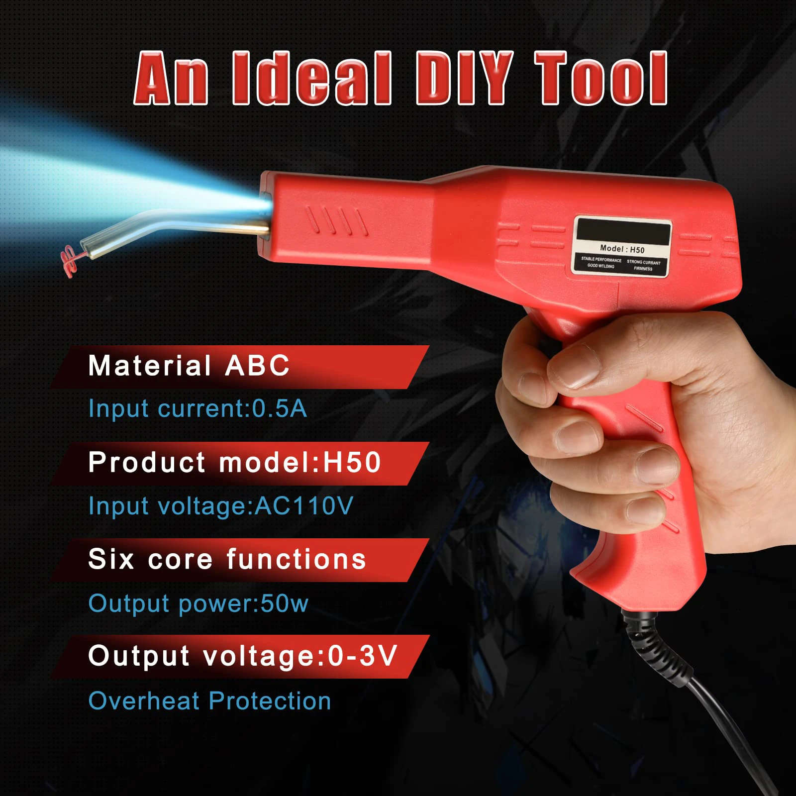 Superior quality welding Torches Portable Plastic Repair Welder For Car Bumper