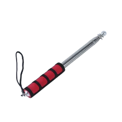 telescopic  flagpole Stainless Steel Guide flagpole Travel Marchers Flag Banner eaching Pointer for Tour Guides Group Teacher