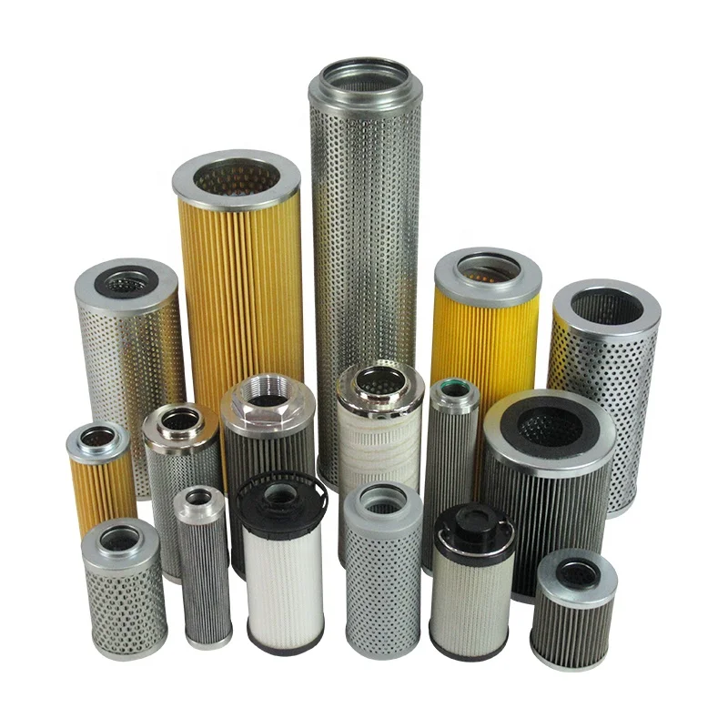 Topep Customized Industrial Carbon Steel Hydraulic Oil Filter 100*132.5*460 Filter Element with Composite Part Material