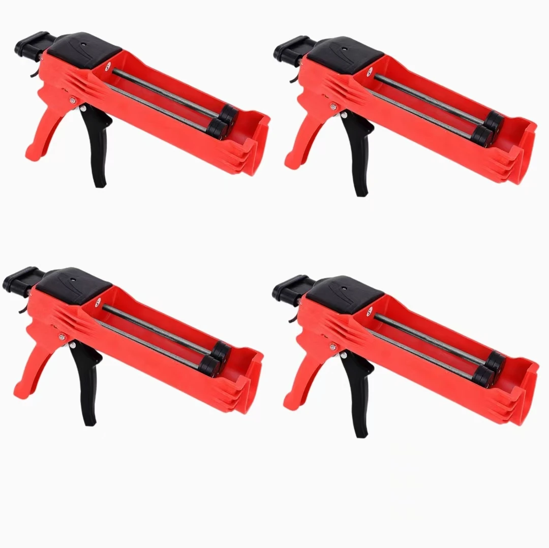 Dual Tube Manual Labor-Saving Double Thrust Sewing Caulking Gun Two-Component Assistance Glue Plastic Handle Sewing Assistance