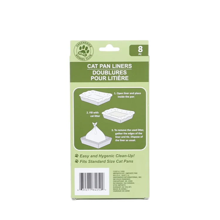 Environmentally Degradable Cat Litter Waste Liner Garbage Bag