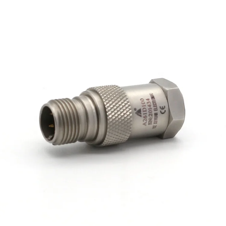 A261D100 100mV/g Industrial Transducer Sensor De Vibration Piezoelectric Accelerometer 50g