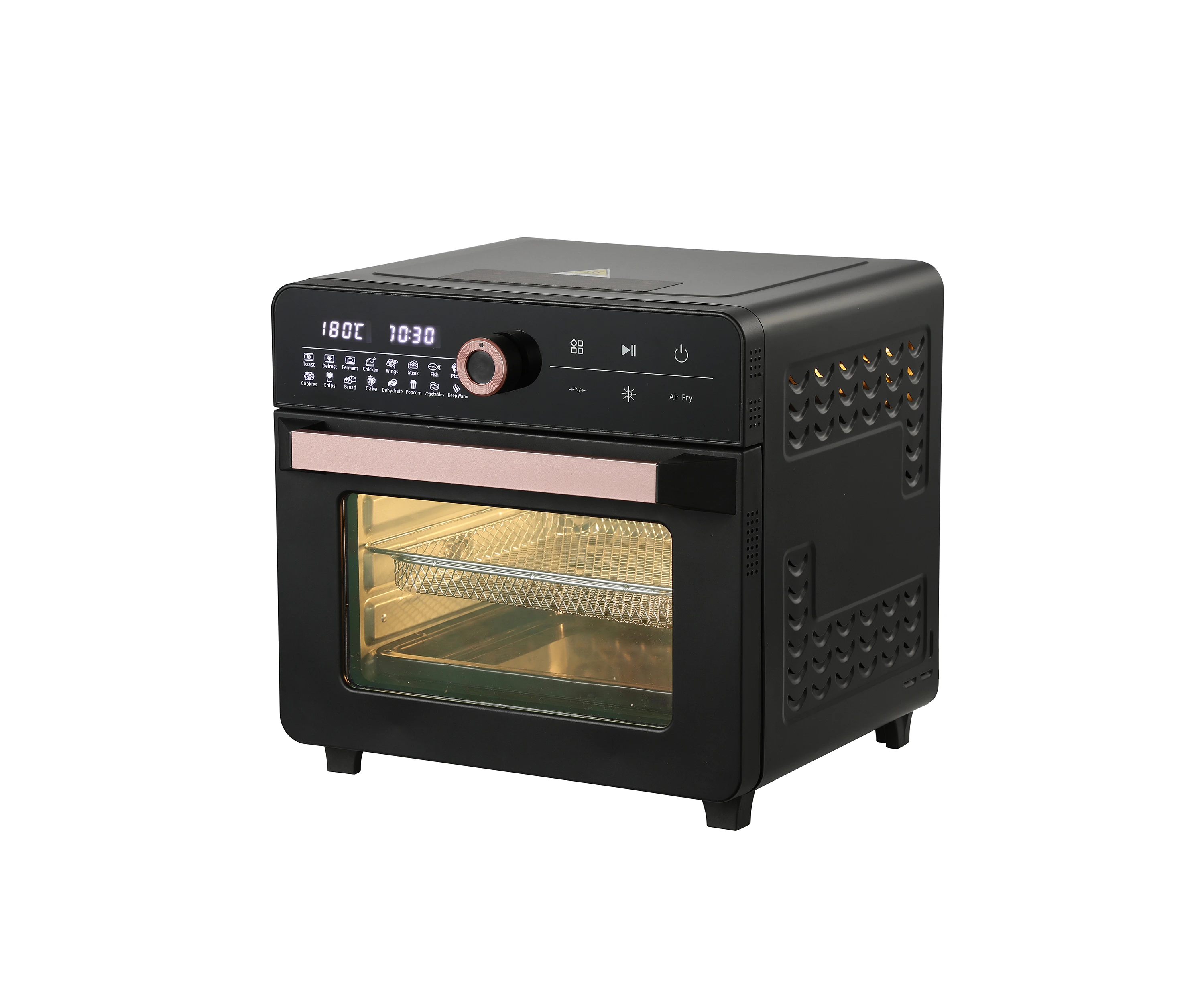 Posida цифровое управление 20L аэрофритюрница для приготовления блюд без воздуха печи печь с Многофункциональный