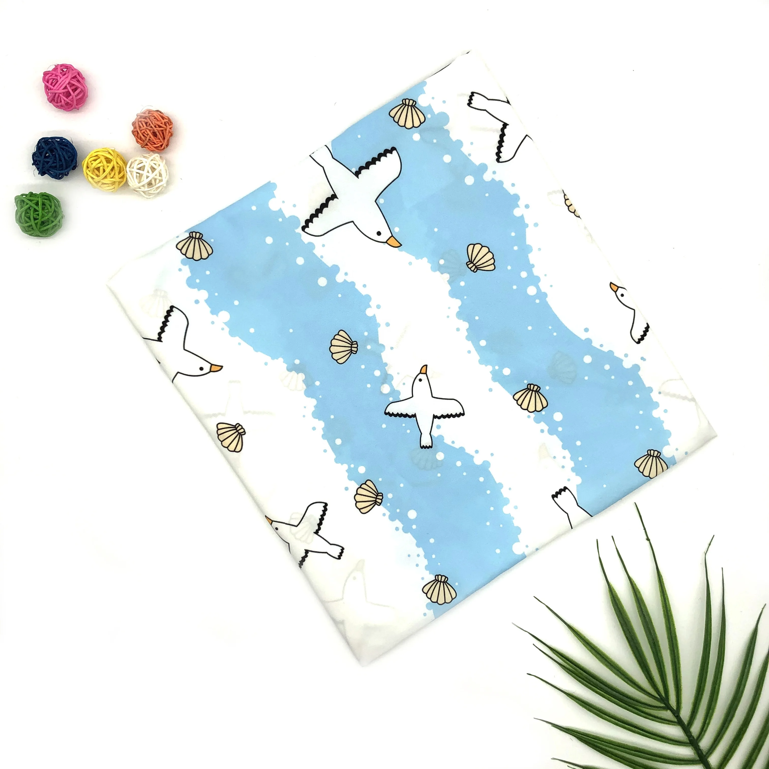 
Recycle Polyester Digital Printed Peach Skin Fabric For Beach Short 