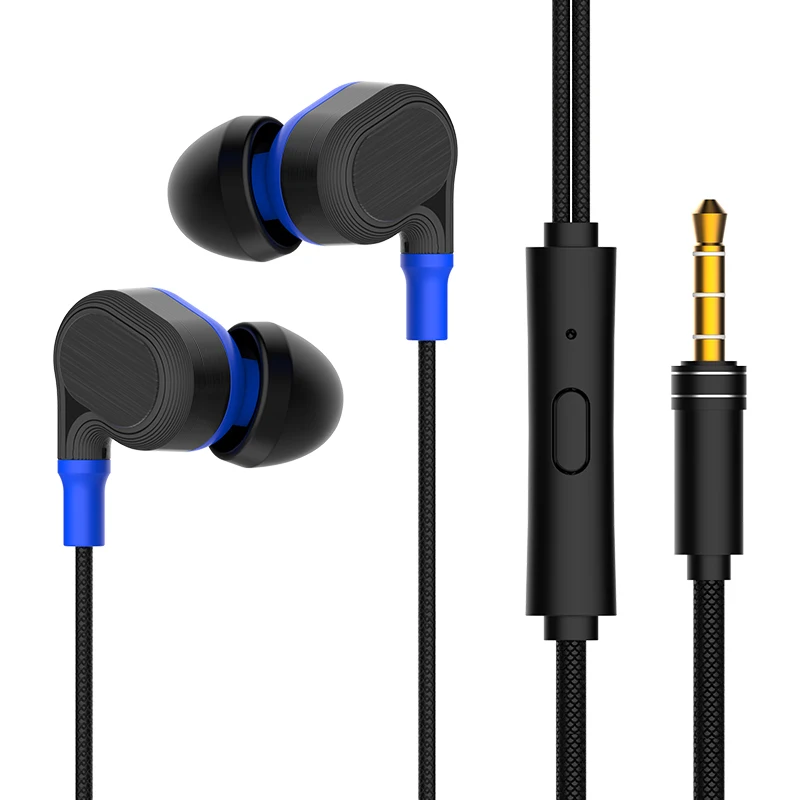 High Quality Stereo Headset Wired Gaming In-Ear Earphone Audifonos Microphone For Samsung 3.5MM Headphone Auriculares Con Cable