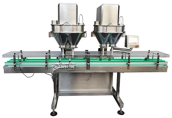 BODI powder filler powder particle multihead powder filling machine fertilizers with vacuum