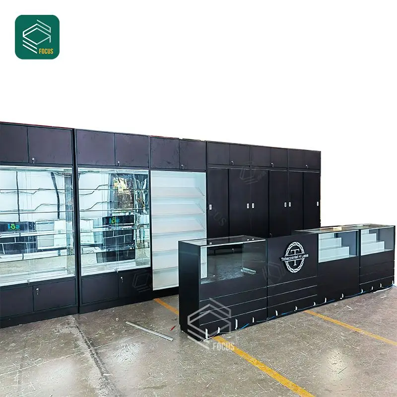 Shop Design Tobacco Display Tables Glass Shop Display Cabinets Cigar Display Case Show Cases For Smoke Shops