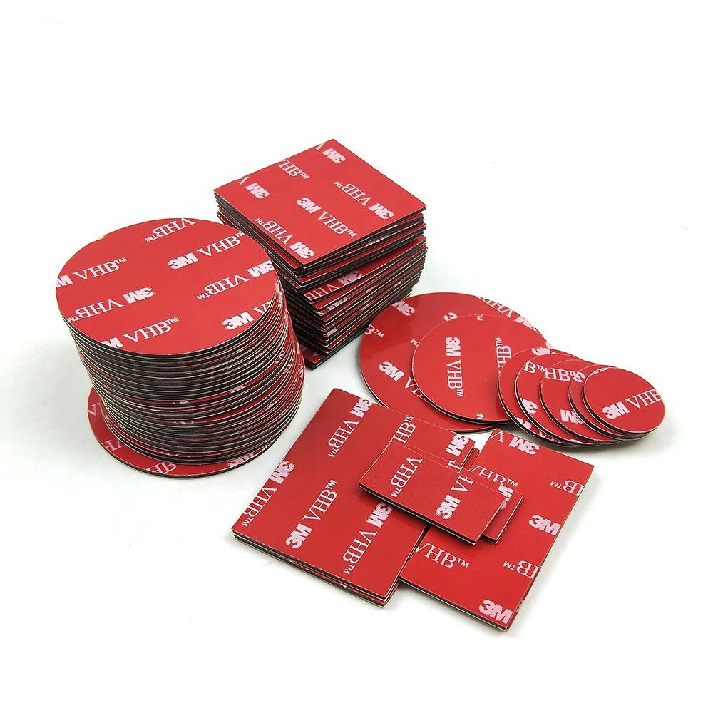 Supply Permanent High Strength 3M Die Cut Double Side Foam Tape Sticker Circle Tape Pad Mounting Tape