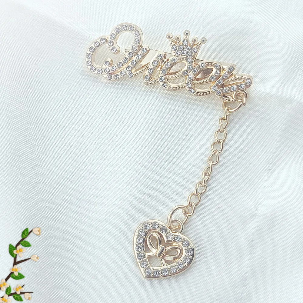 Garment Jeans Accessories Clothing Patch Bag Hat Shoe Scarves Embossed Custom Label Gold Tag Logo For Bags