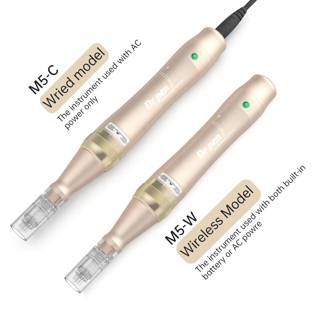 Popular Dr pen M5 Microneedling Pen Derma Pen Skin Care Tools Facial Home Use Beauty Equipment MTS Microneedling Therapy System