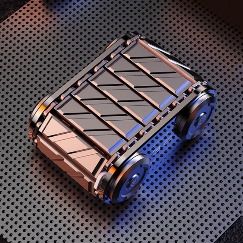 EDC Metal Fidget Spinner Tank Gear Roller Desk Toy Relieving Stress Sensory Toys Stress Relief Fidget Toys