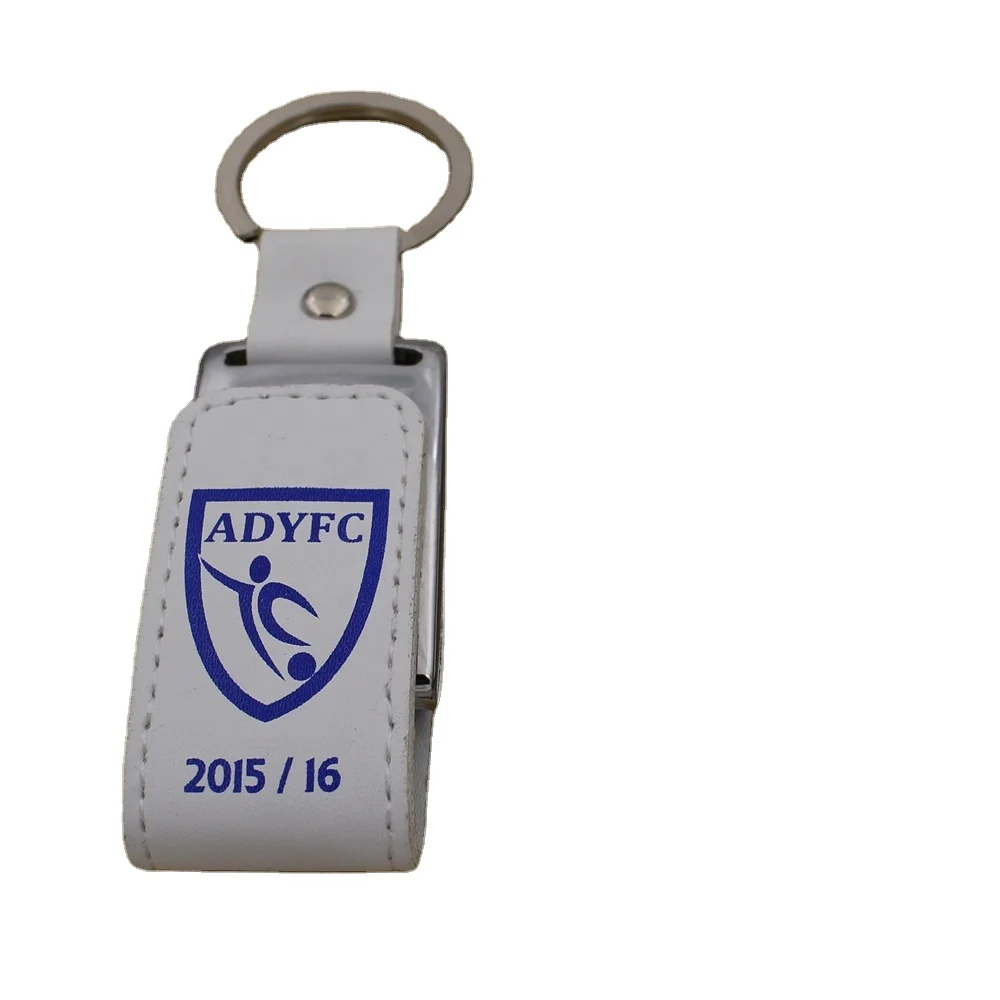 OEM логотип PU чехол USB кожаный брелок флэш-диск usb из натуральной