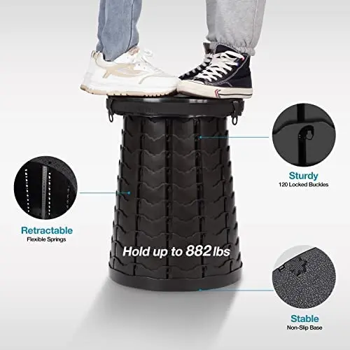 Outdoor Camping Washable Plastic Potty Integrated Bucket Self Driving Foldable Toilet Portable Camping Toilet stool